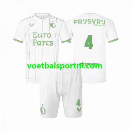 Feyenoord Rotterdam Lutsharel Geertruida 4 Kind Third Tenue 2023-24